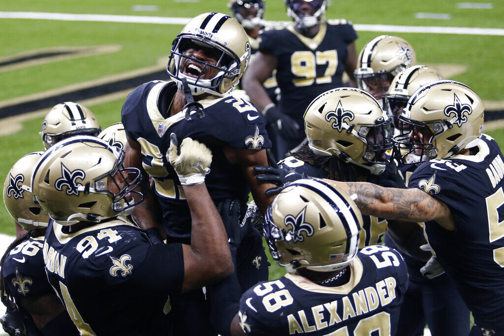 APTOPIX 49ers Saints Football